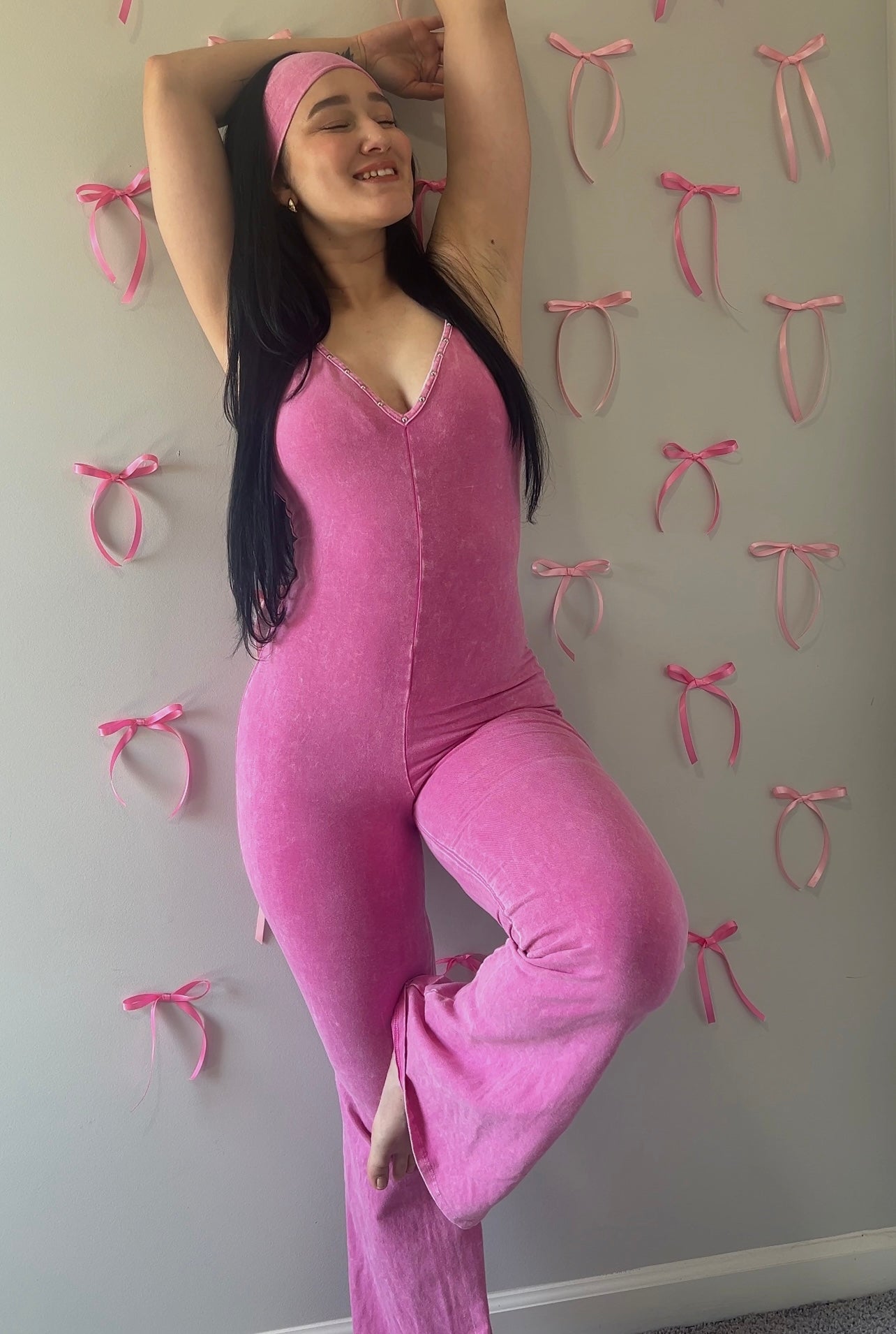 PINK JUMPSUIT