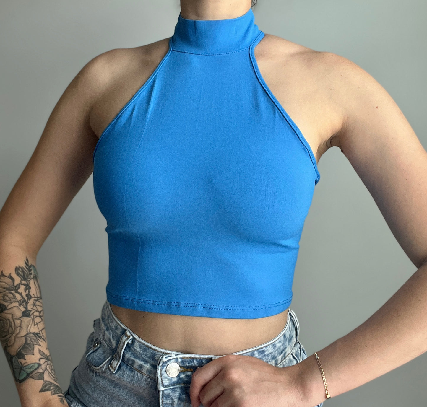 Backless Crop Top - DIVINA CLOTHING STORE