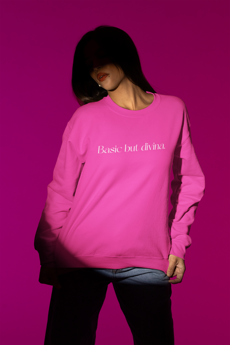 BASIC BUT DIVINA. SWEATSHIRT