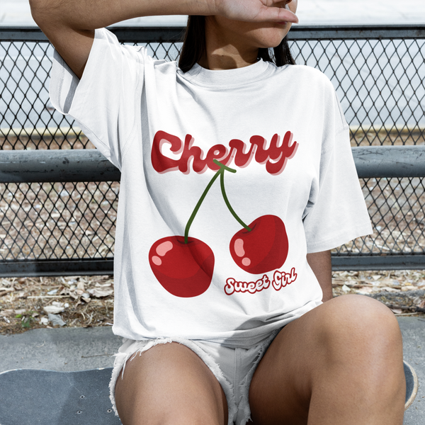 CHERRY TSHIRT - DIVINA CLOTHING STORE